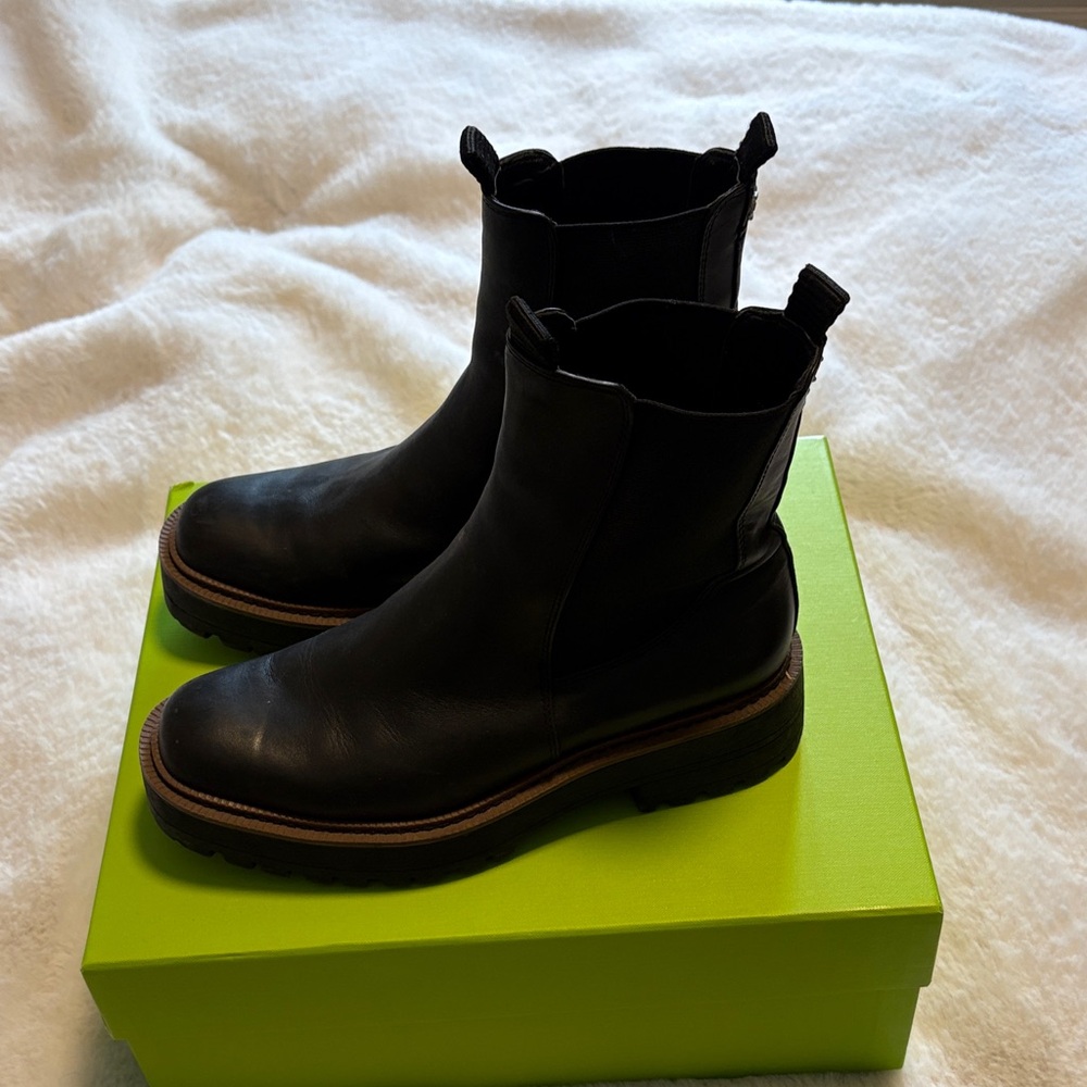 Sam Edelman Black Ankle Boots